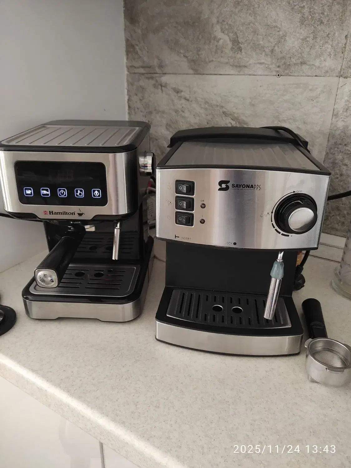 2 تا قهوه ساز خانگی سایونا و همیلتون|سماور، چای‌ساز، قهوه‌ساز|شیراز, درکی|دیوار