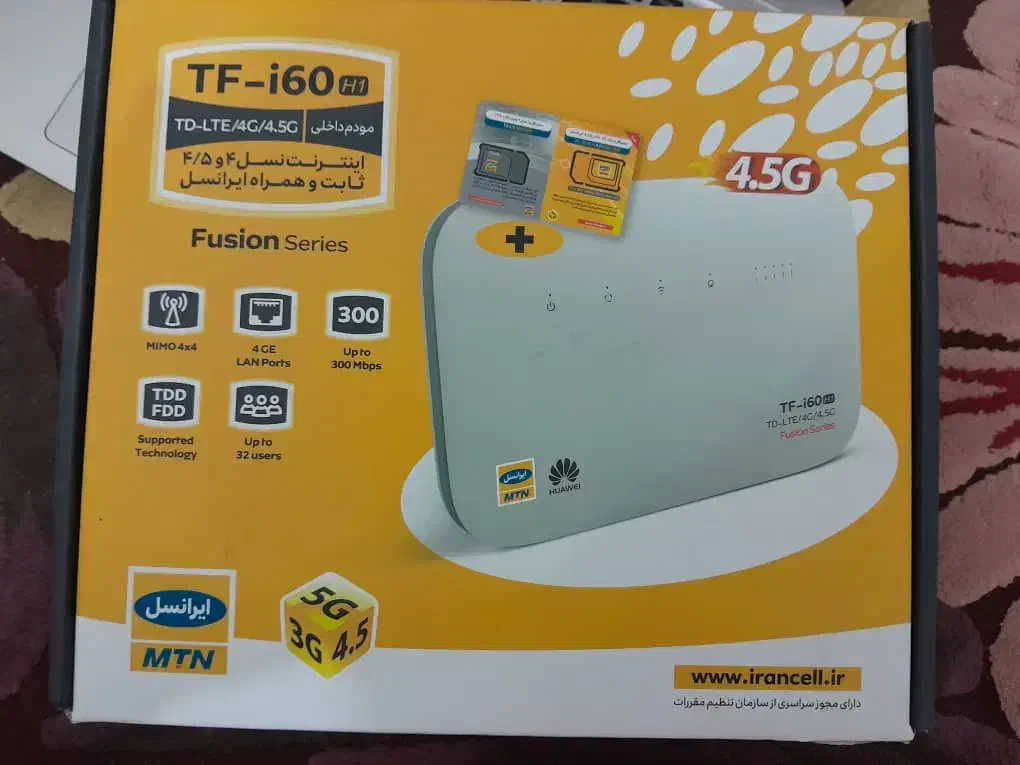 مودم TD - LTE i60|مودم و تجهیزات شبکه|ایلام, |دیوار