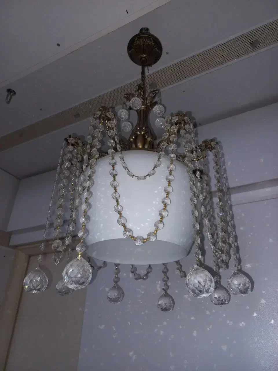 لوستر کریستال تک و یونیک دستساز و شخصی ساز|لوستر و چراغ آویز|ساری, |دیوار