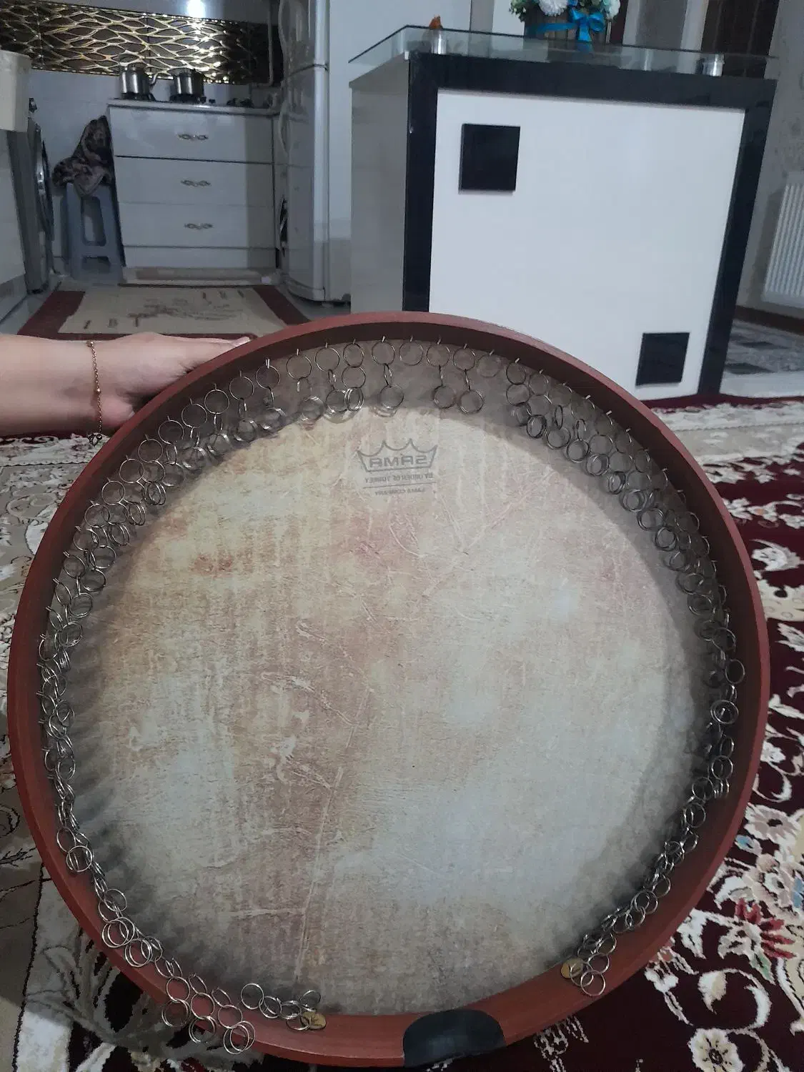 دف سما|سازهای سنتی|گلبهار, شهر جدید گلبهار|دیوار