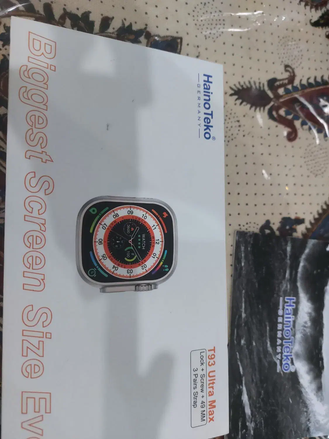 ساعت مچی لمسی.طرح اپل واچ.نونو|ساعت|جم, |دیوار