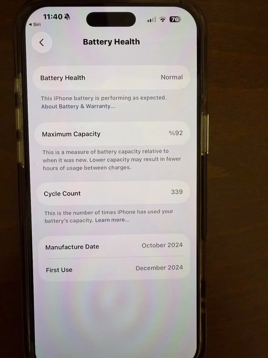 آیفون ۱۶ پرومکس ۱ ترابایت رنگ Desert|موبایل|تهران, شهرک غرب|دیوار