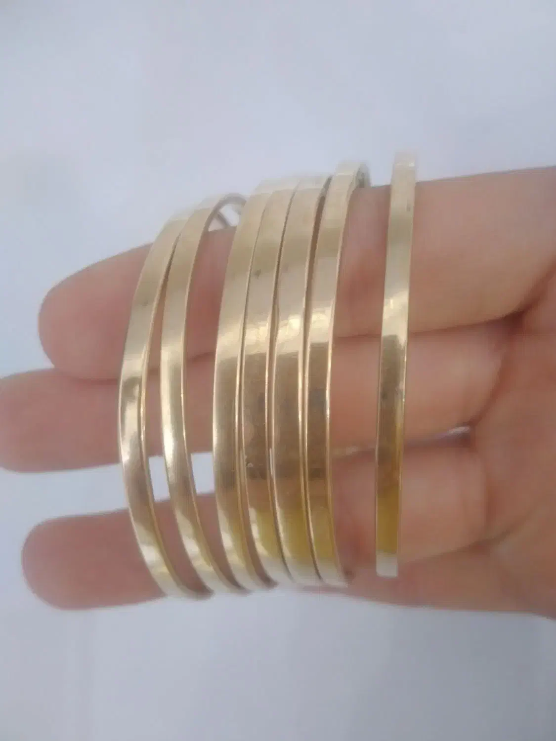 النگو آیینه ای طلا|جواهرات|ملایر, |دیوار