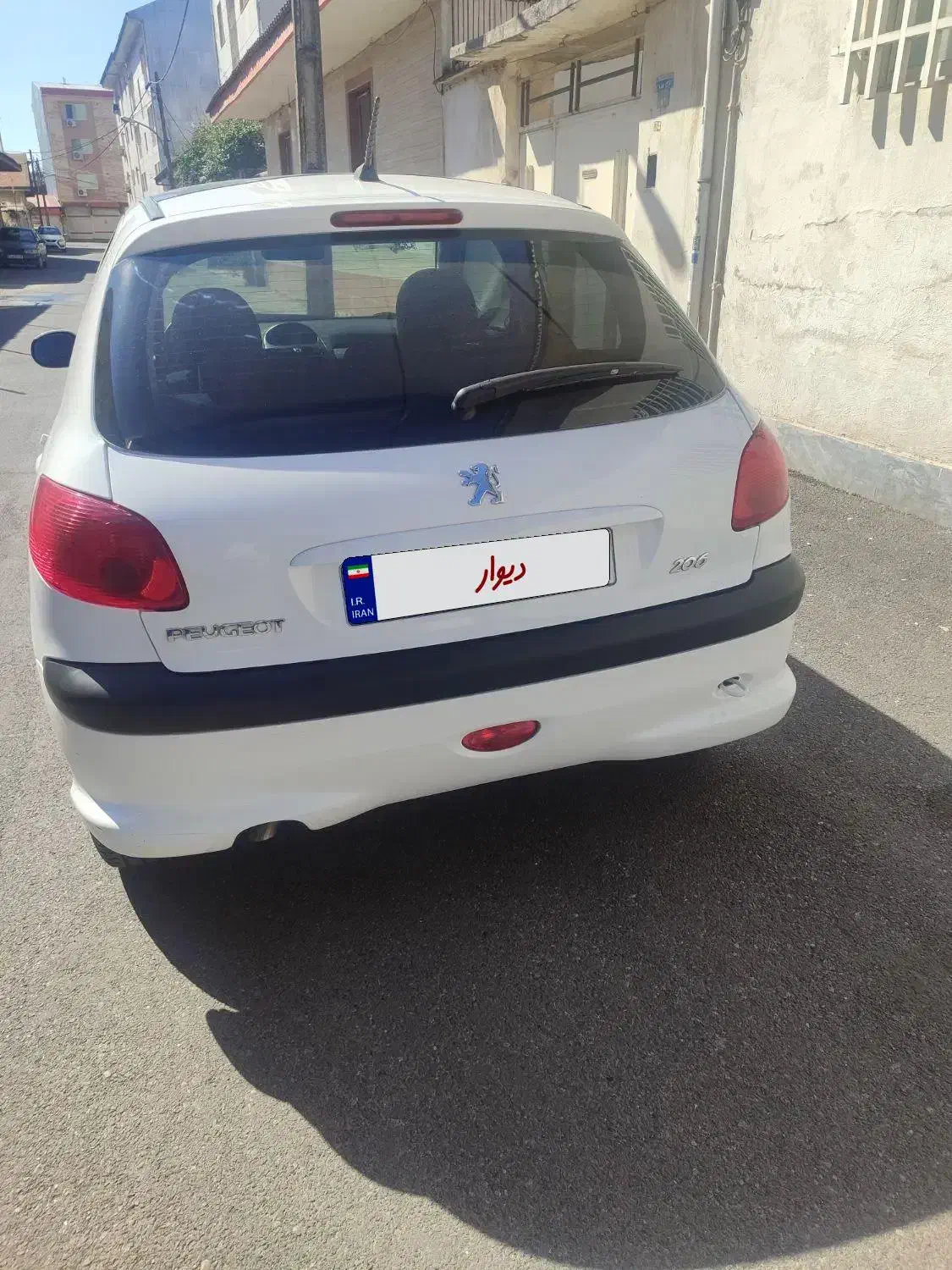 206 تیپ3|خودرو سواری و وانت|رشت, باهنر|دیوار