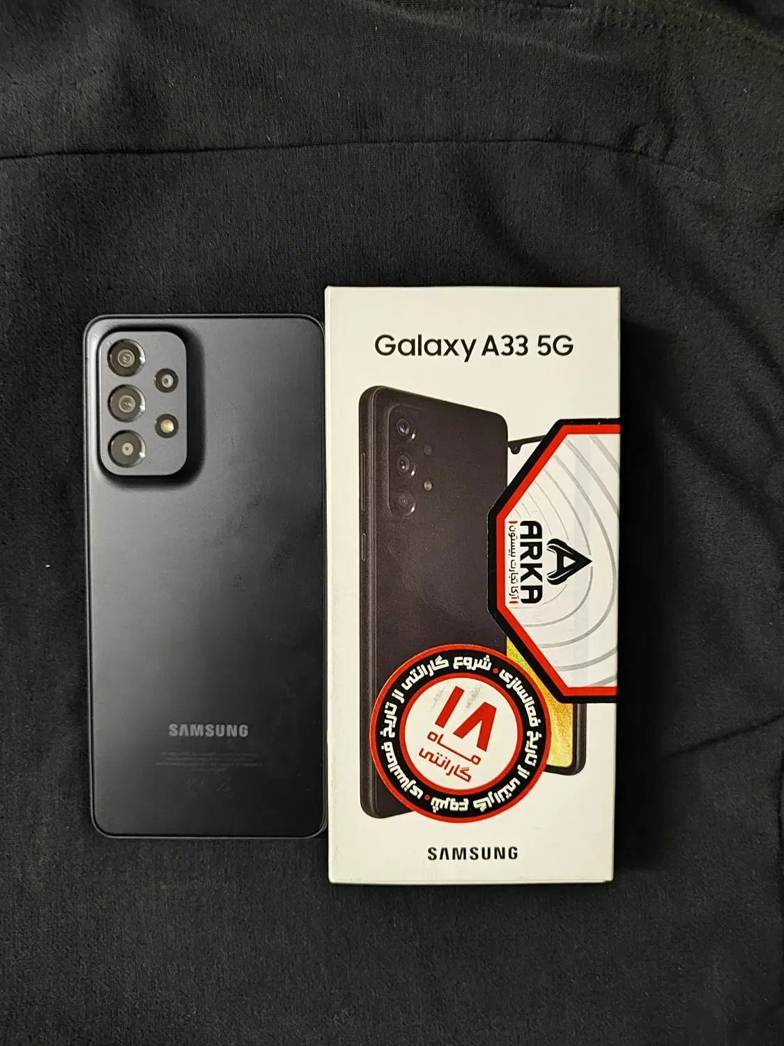 galaxy a33 5G آ۳۳ فوق العاده تمیز|موبایل|شهرضا, |دیوار