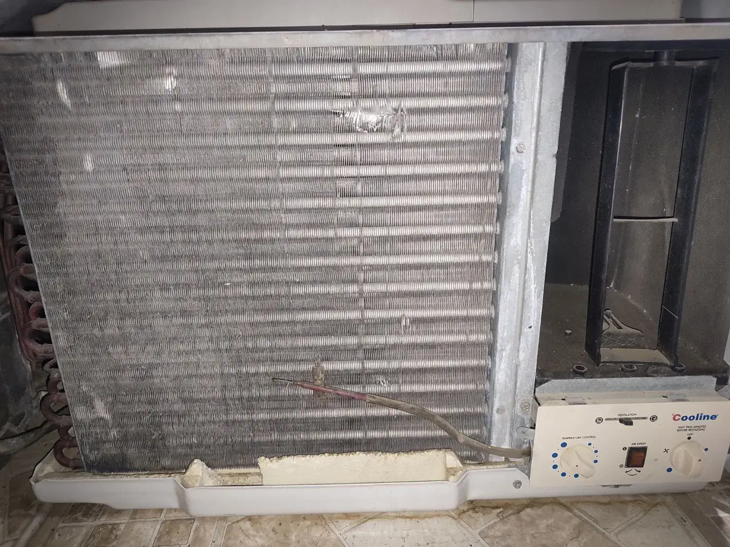 کولرگازی مستعمل در حدنو+آبسردکن تک مارک هندی|کولر گازی و فنکوئل|سیریک, |دیوار