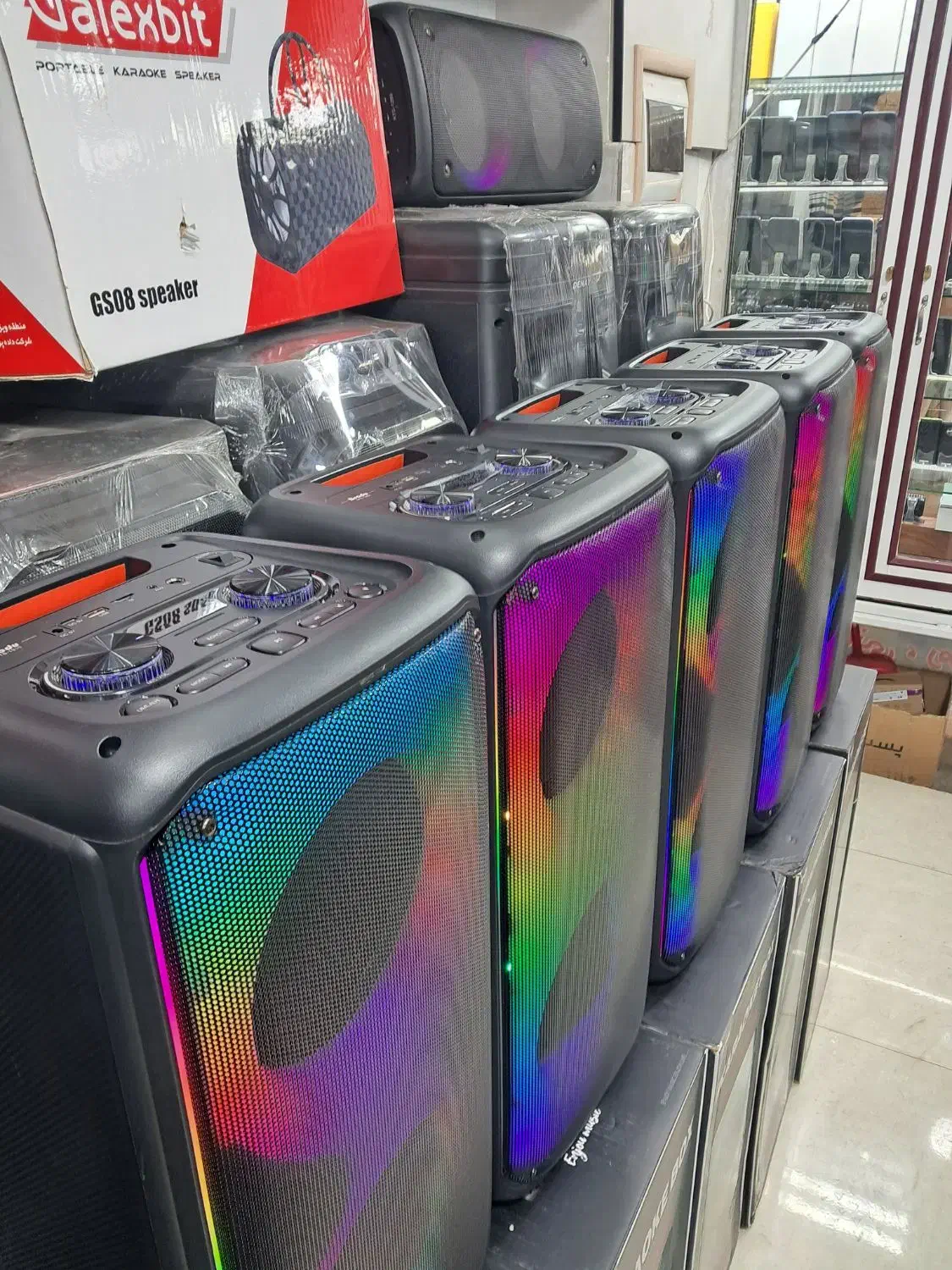 اسپیکر بلوتوثی/برودو 1908/ اینچ8   (ارزان موبایل)|سیستم صوتی خانگی|زنجان, |دیوار