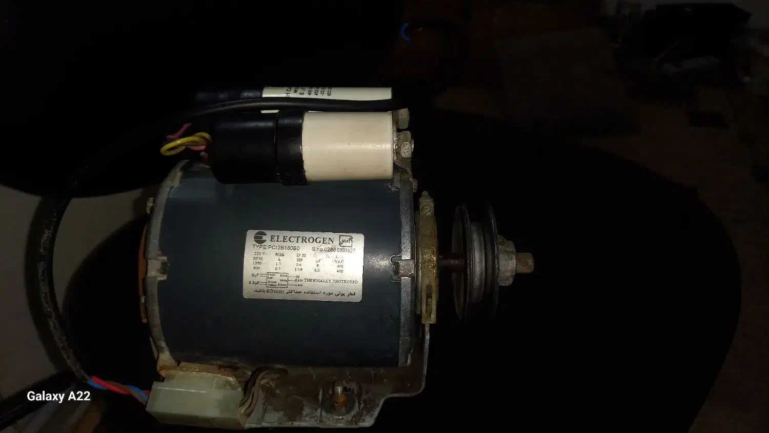 متور کولر سالم متوژن دو خازن سیم پیچی مسی|کولر آبی|تهران, علم و صنعت|دیوار