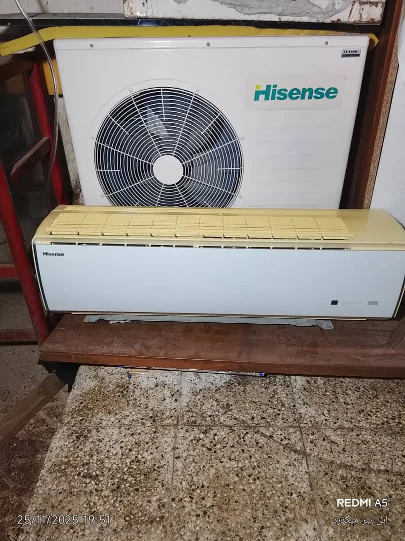 اسپلیت  هایسنس  24هزار|کولر گازی و فن‌کوئل|نوشهر, |دیوار