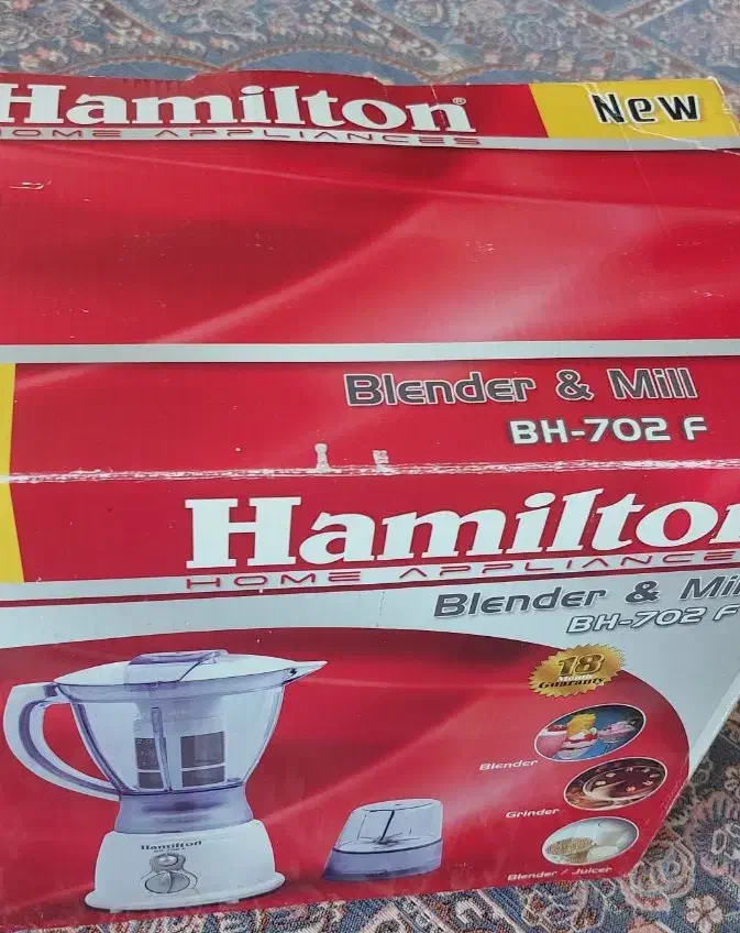 آسیاب و مخلوط کن هامیلتون|آبمیوه‌گیر و آب‌مرکبات‌گیر|بندر انزلی, نوغان|دیوار