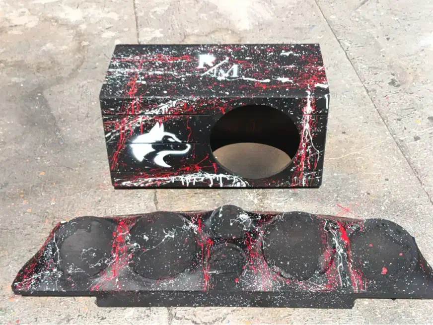 طاقچه سه بعدی وباکس ساب(تولیدی)|قطعات یدکی و لوازم جانبی|تبریز, |دیوار