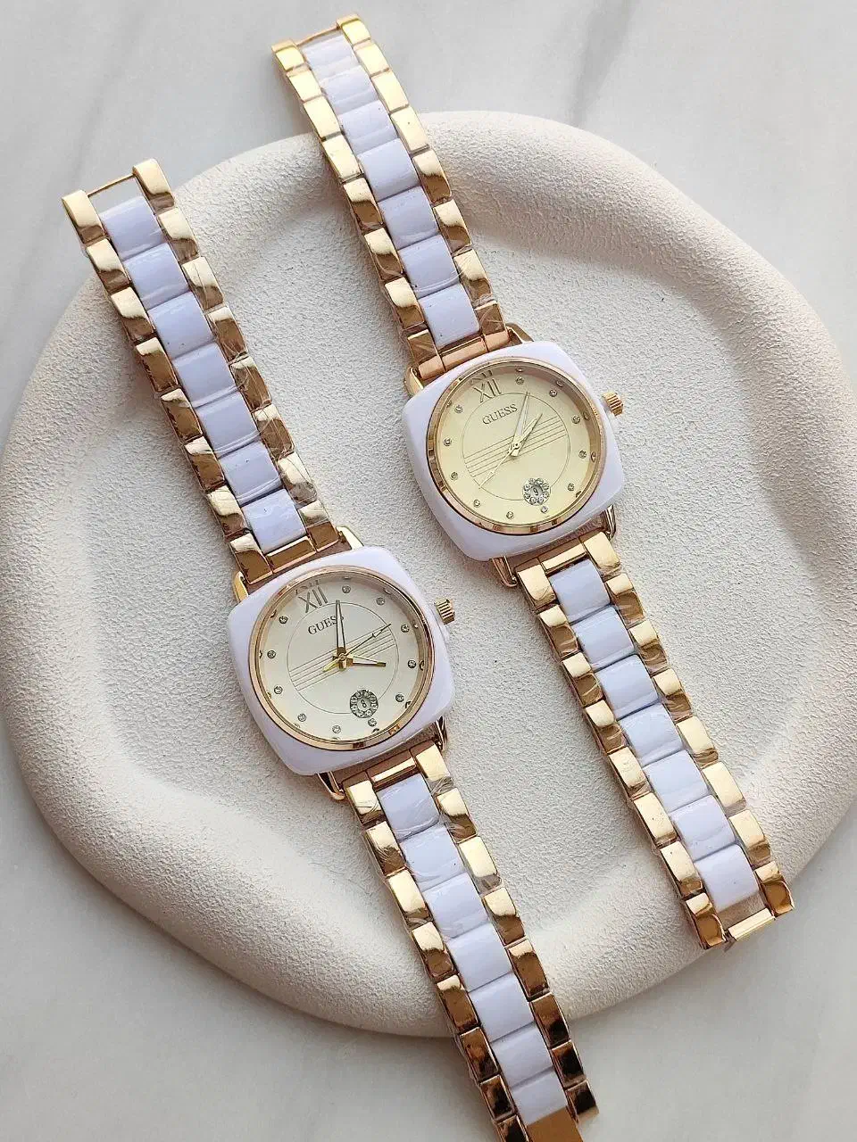 ساعت زنانه طرح سرامیکی مارک GUESS 95010006264|ساعت|تبریز, |دیوار