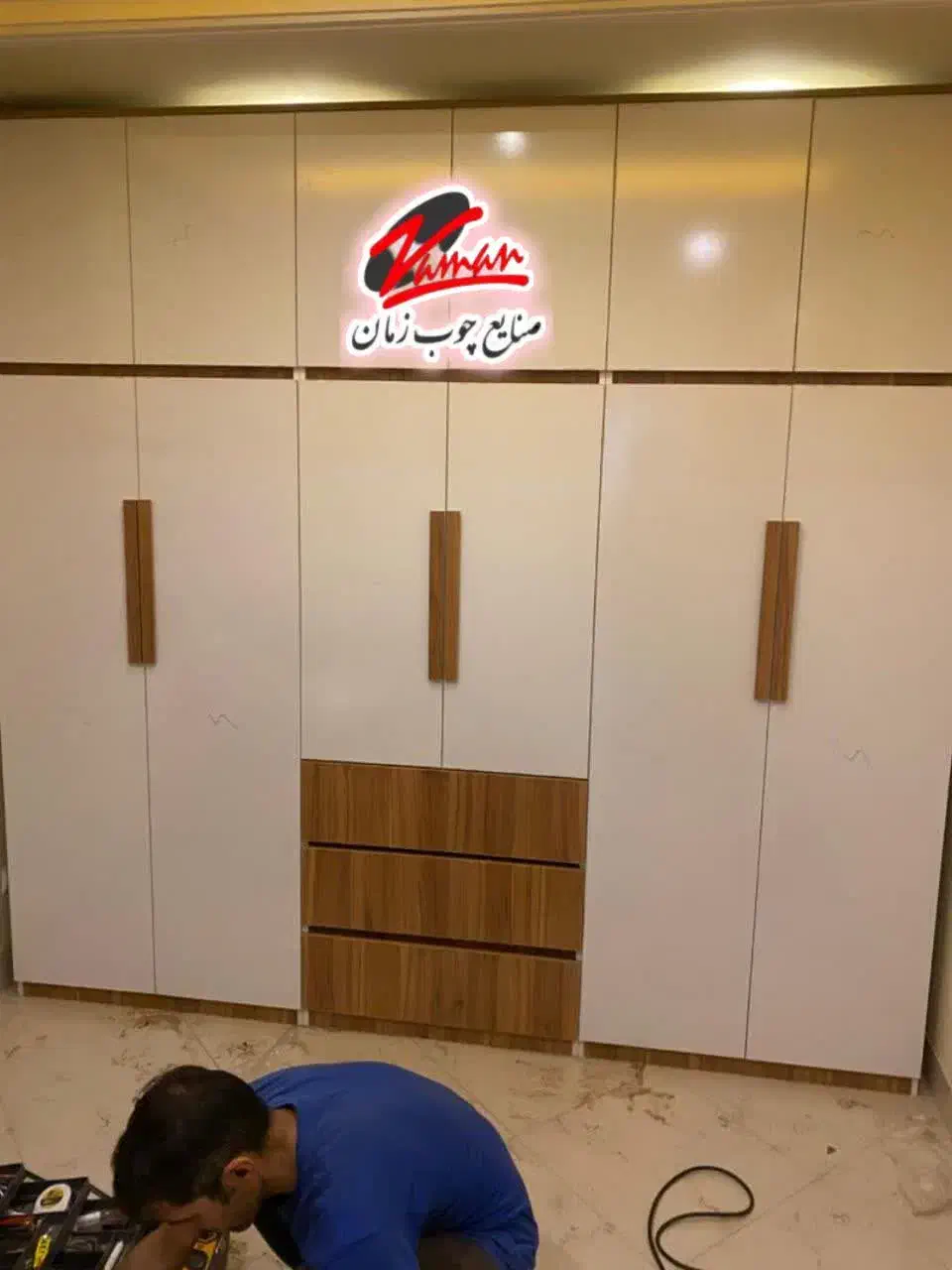 کمد دیواری شیک ۳ کشو مدل ری کد ۱۸۷|جاکفشی، کمد، دراور|تهران, جوادیه تهرانپارس|دیوار