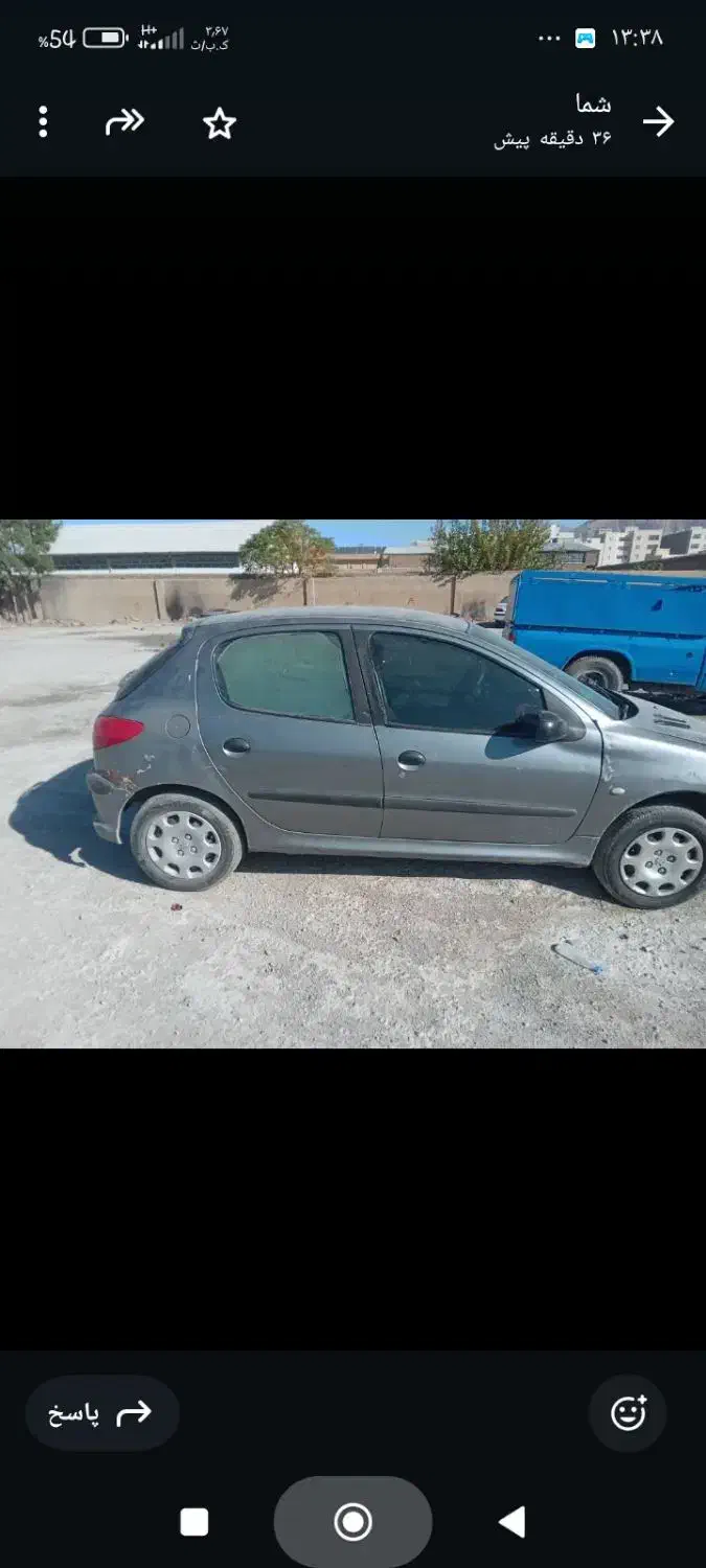 فروش‌۲۰۶‌تیپ۲|خودرو سواری و وانت|خرم‌آباد, |دیوار