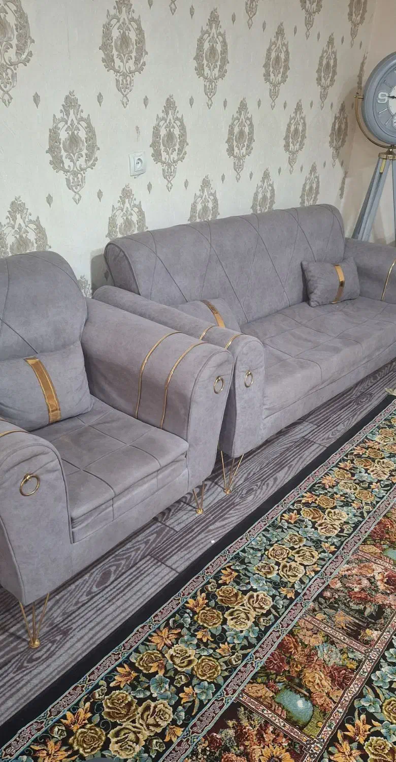 مبل ۸نفره|مبلمان خانگی و میز عسلی|خرمآباد, |دیوار