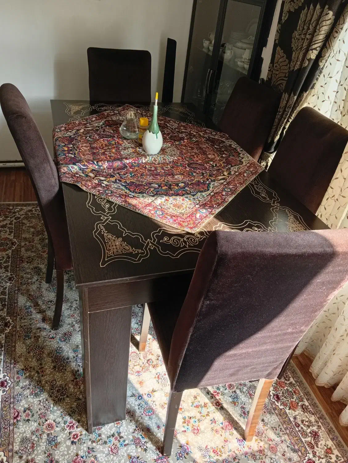 میز نهار خوری|میز و صندلی غذاخوری|مهاباد (آذربایجان غربی), |دیوار