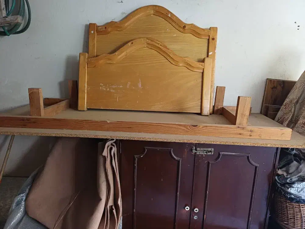 تخت یک نفره با تشک|تخت و سرویس خواب|رشت, بلوار گیلان|دیوار