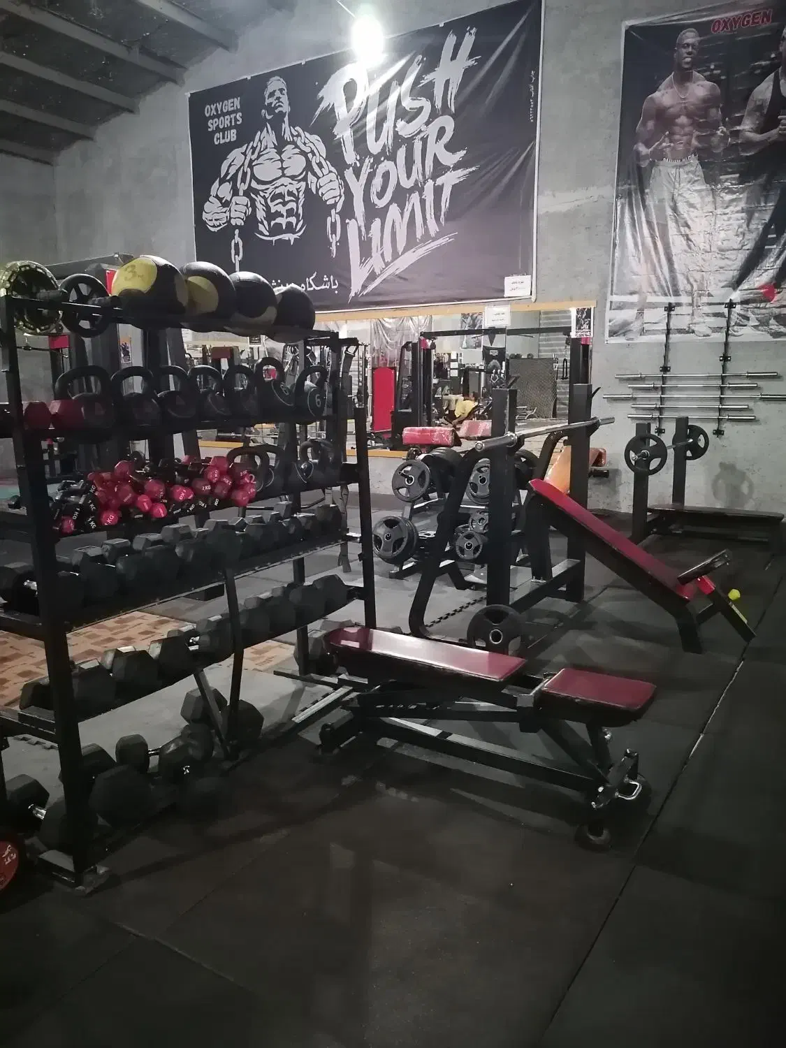 باشگاه پرورش اندام ب صورت کلی|تجهیزات ورزشی|رشتخوار, |دیوار