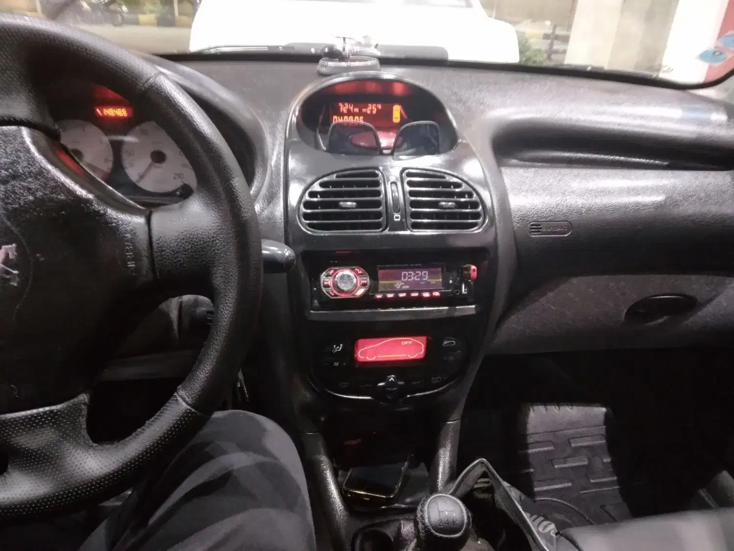 ۲۰۶ تیپ ۵ فول مدل ۹۳ فنی بدون خرج رخ عالی|خودرو سواری و وانت|تهران, هفت حوض|دیوار