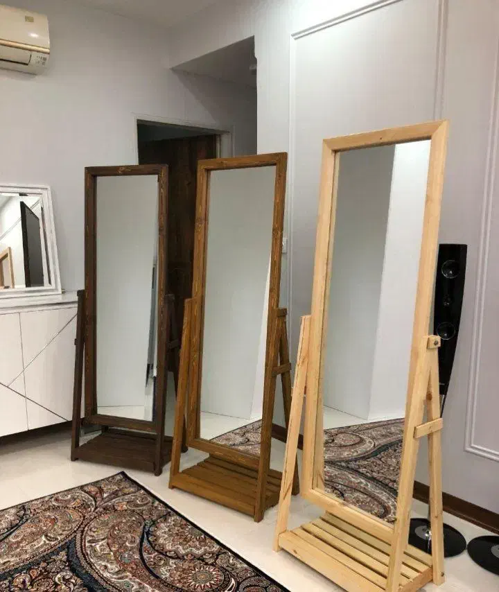 آیینه قدی چوبی|آینه|کرمان, |دیوار