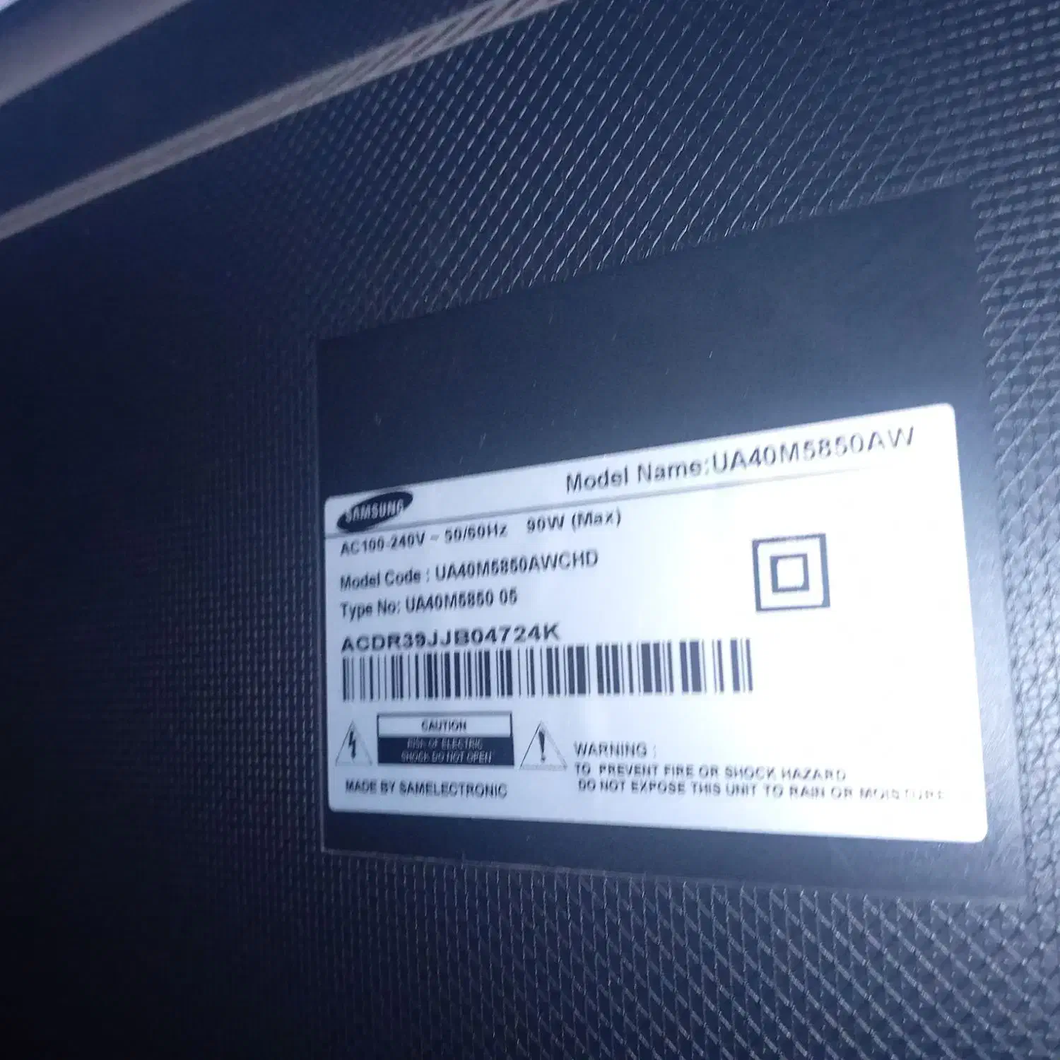 تلوزیون ۴۰ اینچ سالم|تلویزیون و پروژکتور|کرج, شهرک امیر المومنین|دیوار