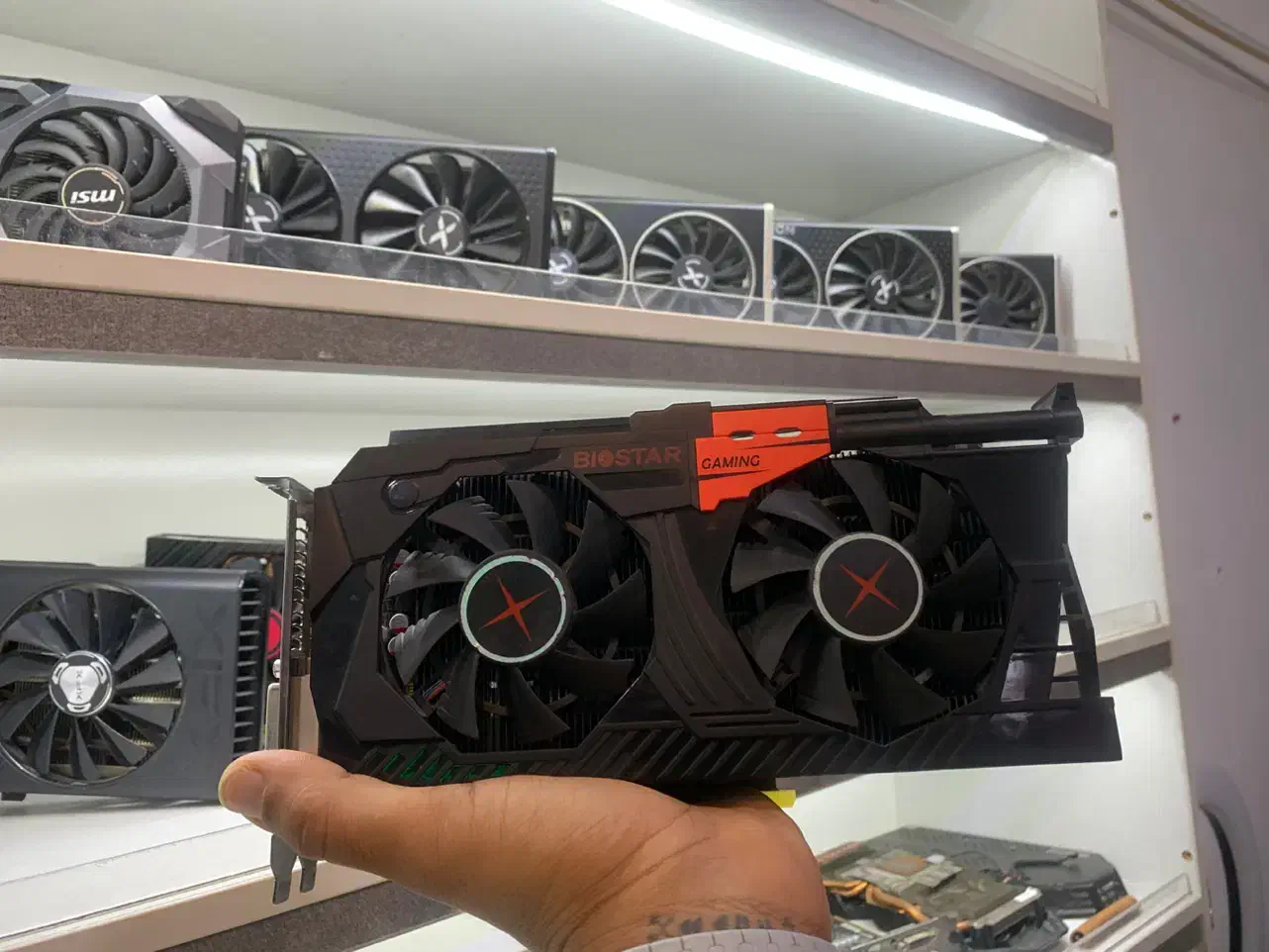 کارت گرافیک rx 570 4g biostar gaming|قطعات و لوازم جانبی رایانه|گرگان, |دیوار