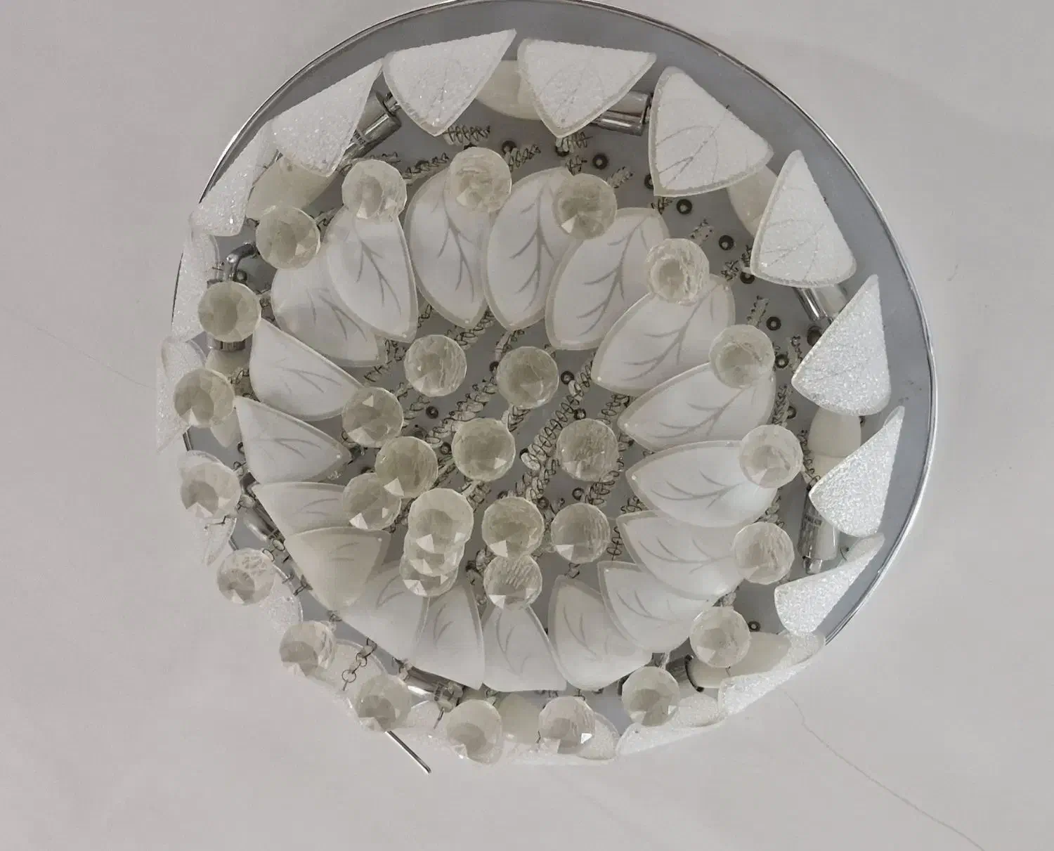 فروش دو عدد لوستر کریستالی|لوستر و چراغ آویز|بندر ماهشهر, |دیوار