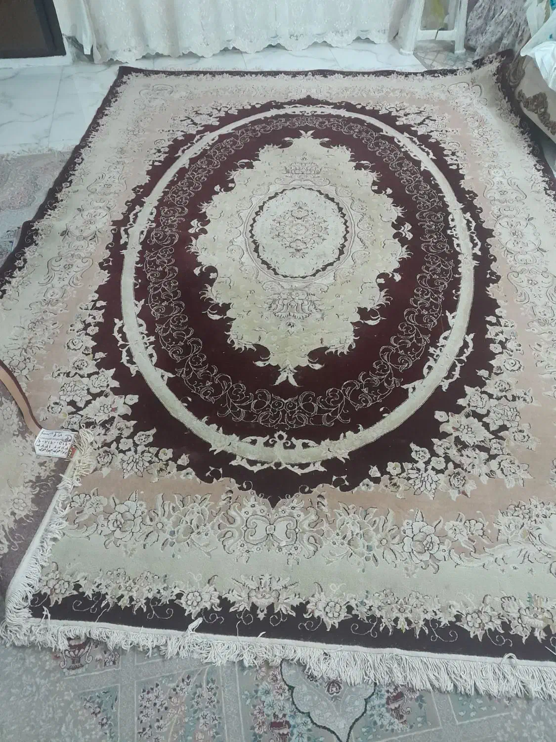 فرش. ماشینی|فرش|میان ولایت, |دیوار