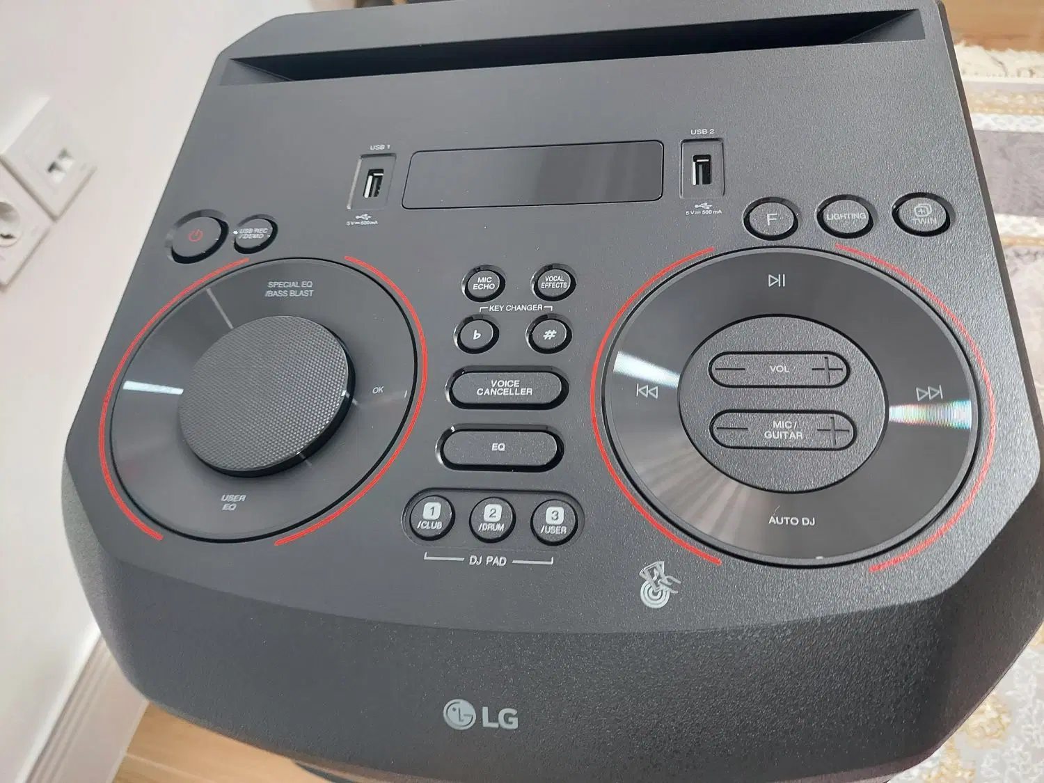 XBOOM LG 500W RN7|سیستم صوتی خانگی|گنبد کاووس, |دیوار