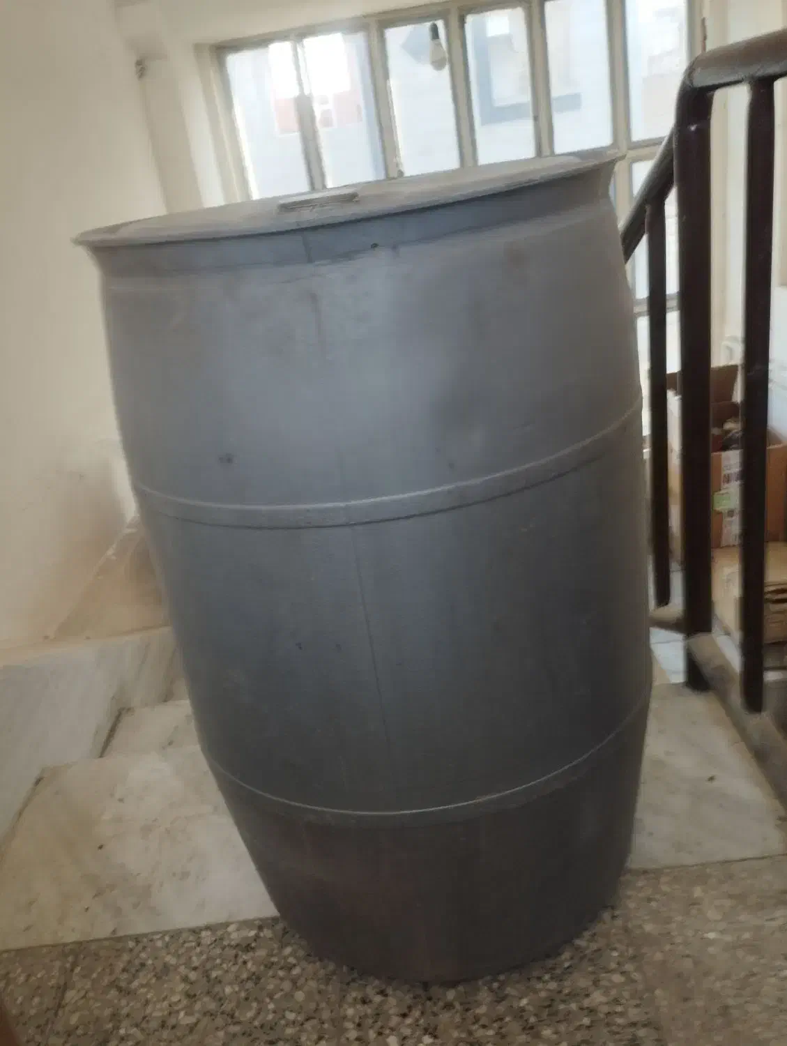 بشکه 100لیتری|ظروف نگهدارنده، پلاستیکی، یکبارمصرف|زاهدان, |دیوار