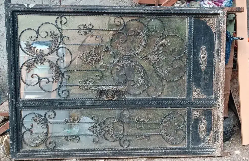 درب فرفورژه آهنی|مصالح و تجهیزات ساختمان|لیسار, |دیوار