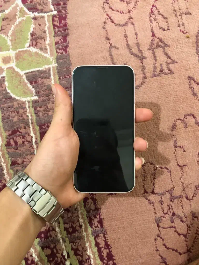 آیفون13سفید128گیگ تمیزوبدون خطوخش|موبایل|رشت, گلسار|دیوار