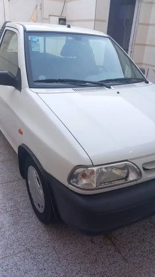 فروش ومعاوضه وانت پراید بدون رنگ شاسی پُلمپ|خودرو سواری و وانت|شادگان, |دیوار