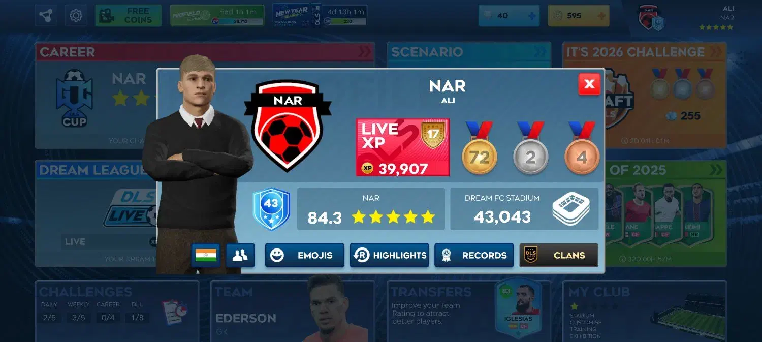 اکانت دریم لیگ|کنسول، بازی ویدئویی و آنلاین|فردیس, فردیس|دیوار