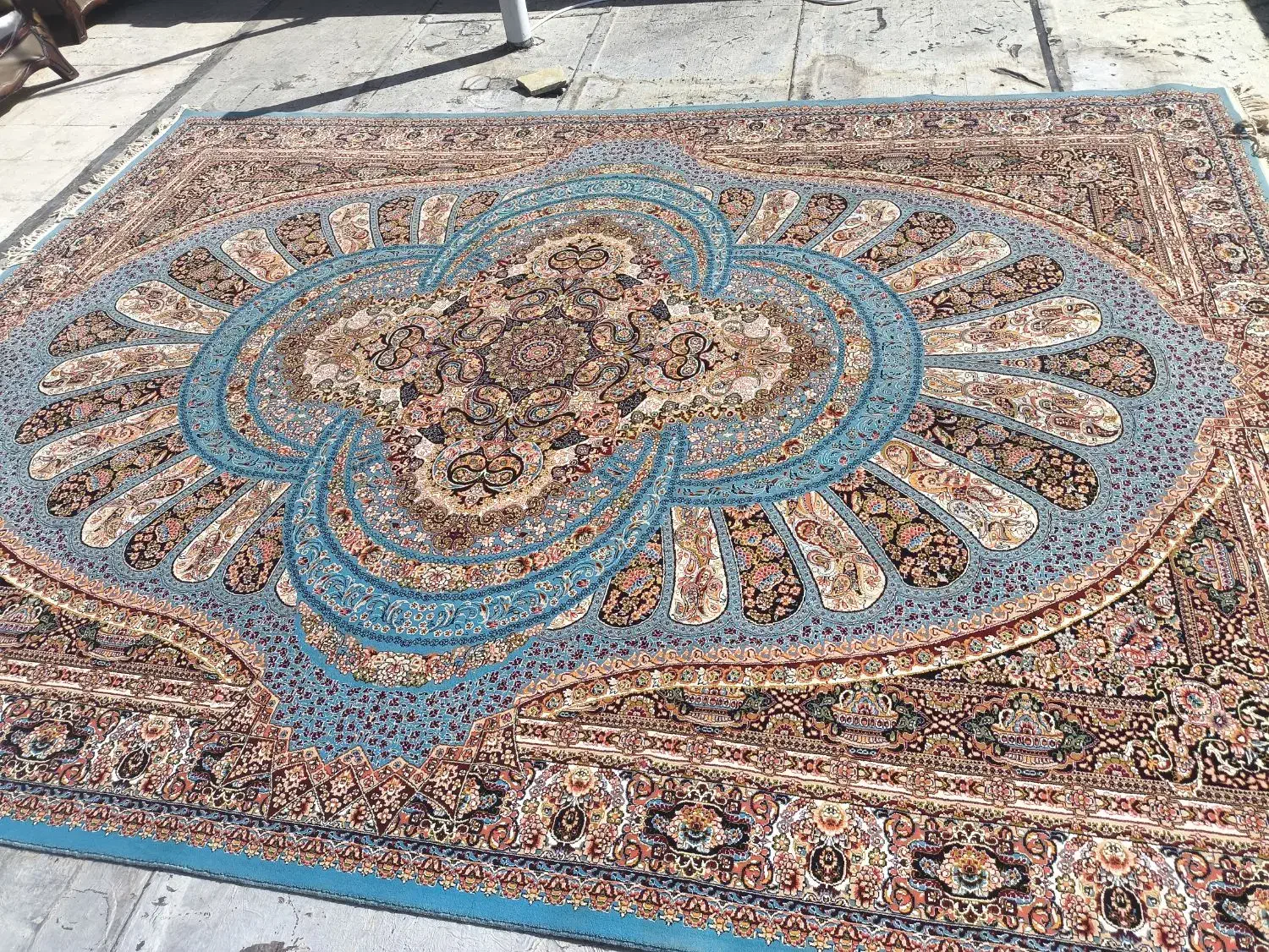 یک عدد فرش 12 متری اردهال مشهد در حد نو|فرش|تهران, خانی‌آباد|دیوار