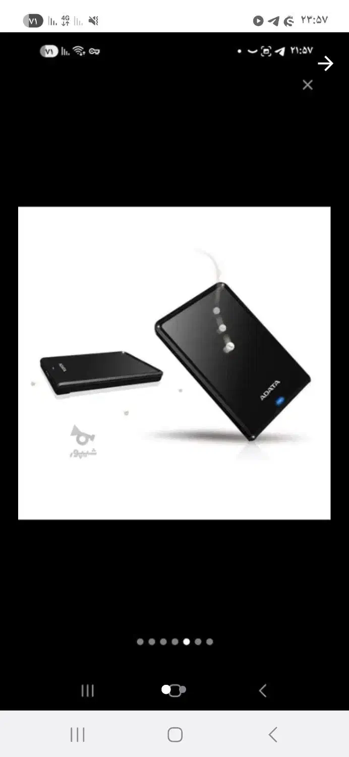 هارد اکسترنال1ترابایتیAData.|قطعات و لوازم جانبی رایانه|بندرعباس, |دیوار