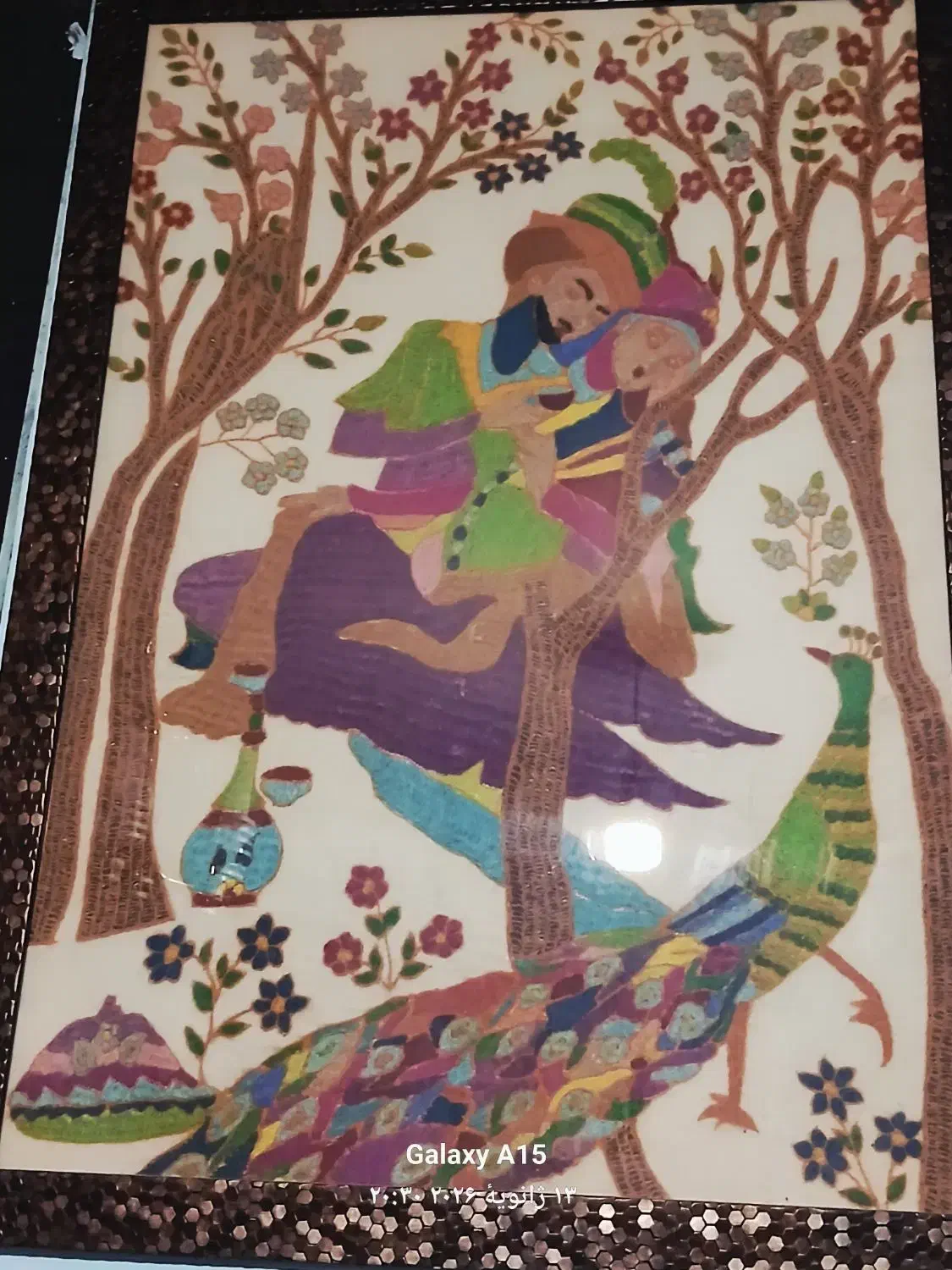 پته|تابلو فرش|کرمان, |دیوار