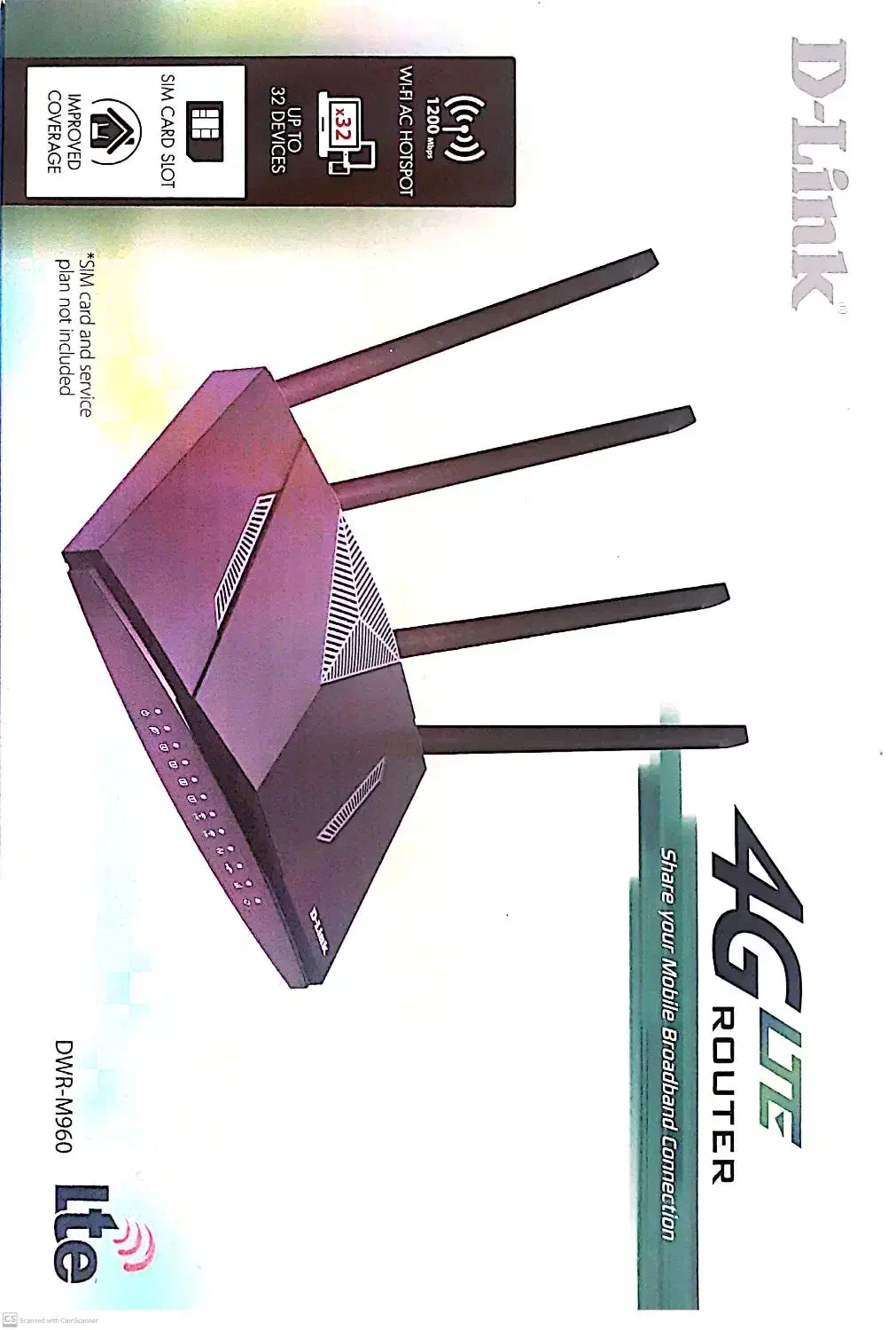 مودم m960 دی لینک سیم کارت خور|مودم و تجهیزات شبکه|نسیم‌شهر, |دیوار