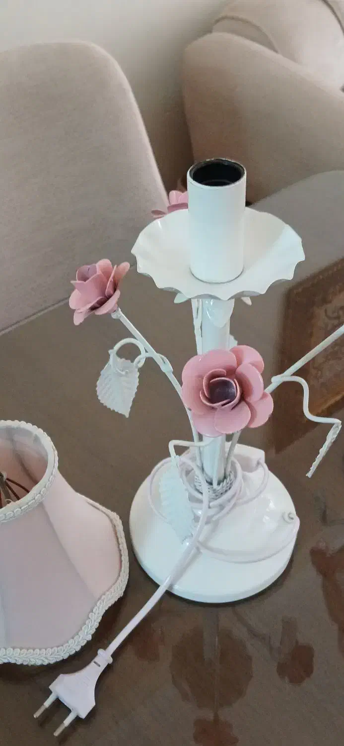 آباژور رومیزی ۲عدد|چراغ خواب و آباژور|تبریز, |دیوار