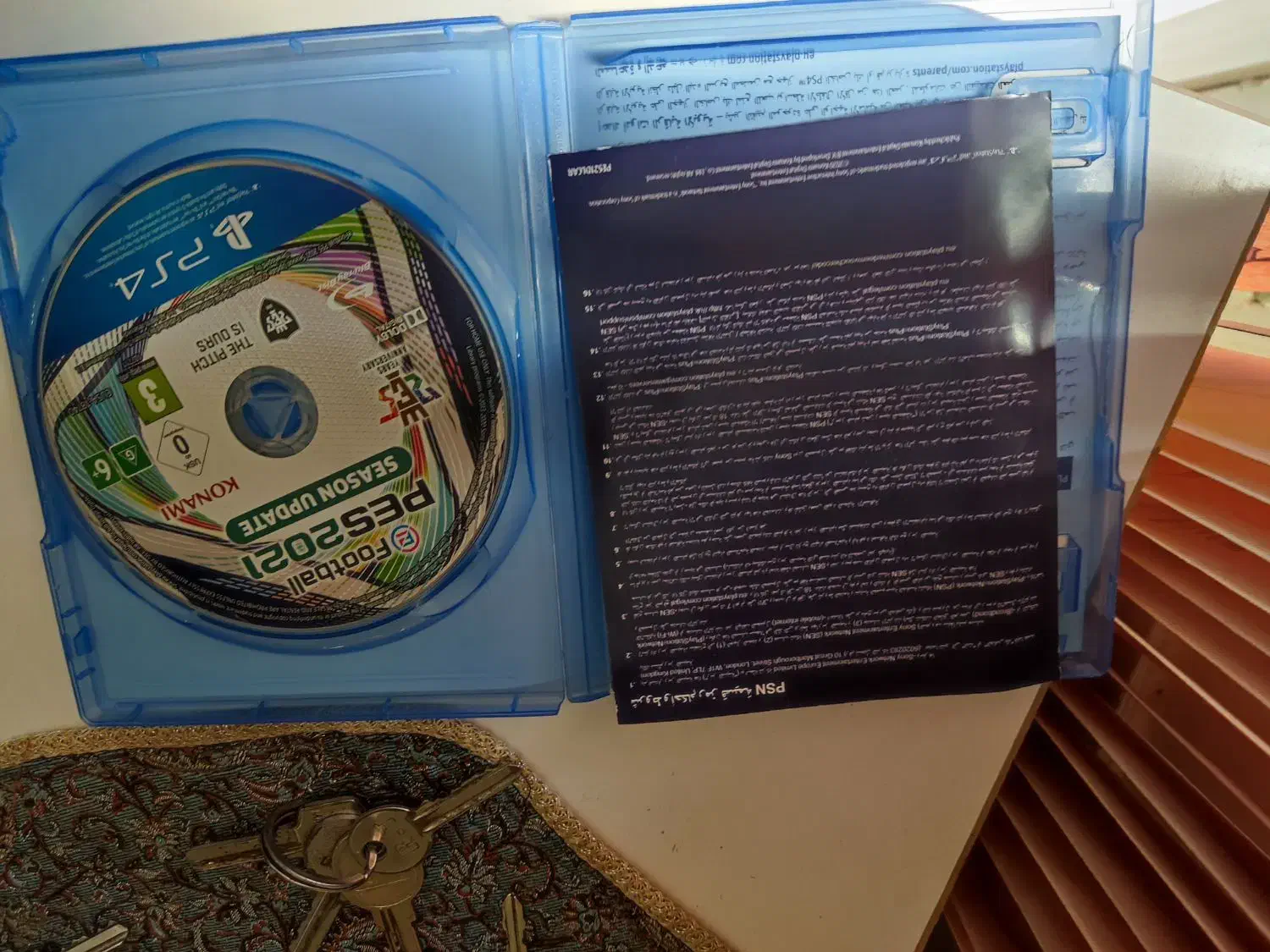 فروش دیسک pes2021 یا پس۲۱..مخصوص بازی ps4 و ps5|کنسول، بازی ویدئویی و آنلاین|شیراز, میانرود|دیوار