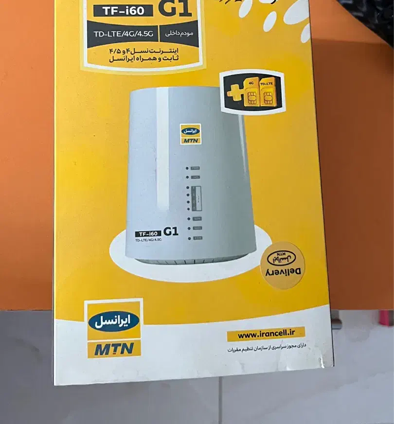 مودم ایرانسل tf-i60 G1 آنلاک شده در حد نو|مودم و تجهیزات شبکه|کرج, برغان|دیوار