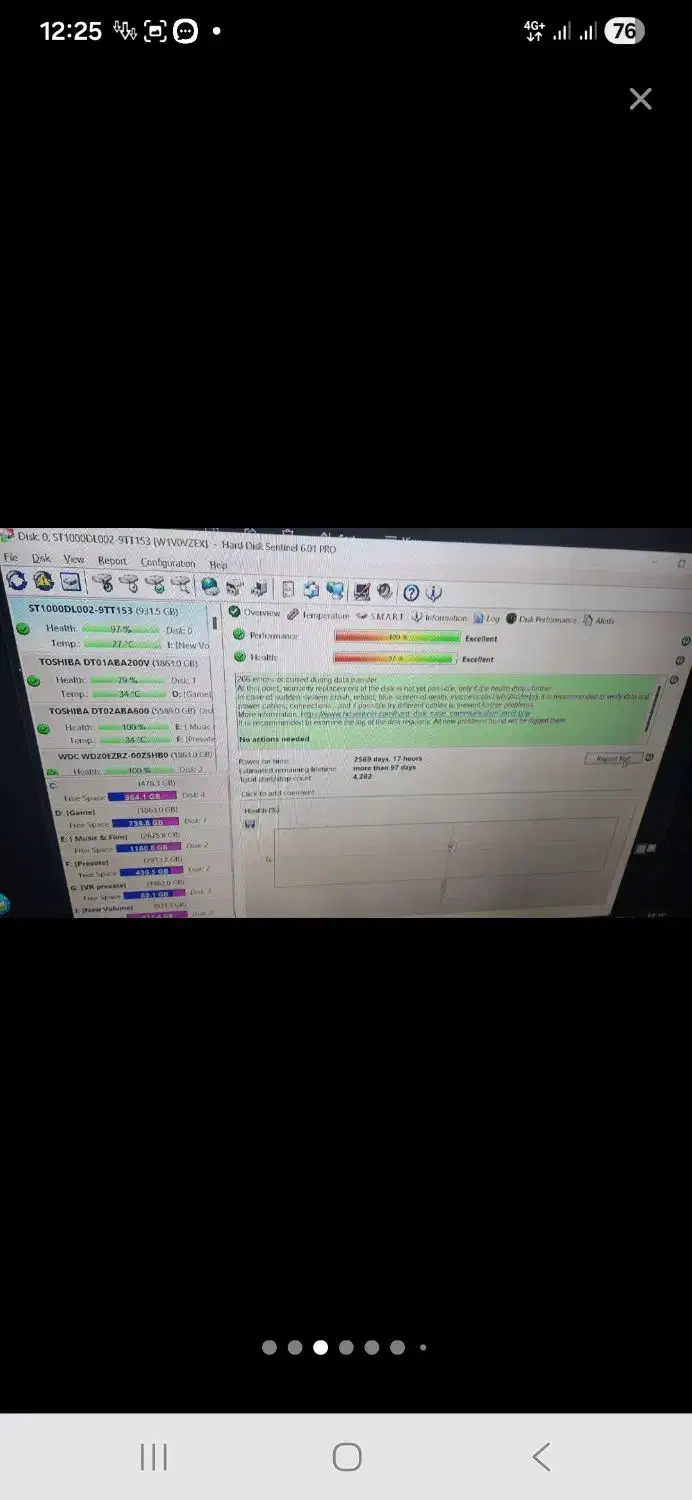هارد دیسک اینترنال pc . dvr|قطعات و لوازم جانبی رایانه|کیش, |دیوار