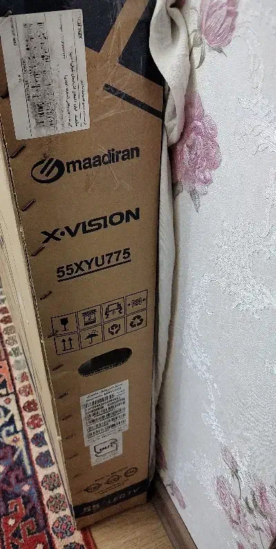 تلویزیون 55 اینچ هوشمند x vision|تلویزیون و پروژکتور|تبریز, |دیوار