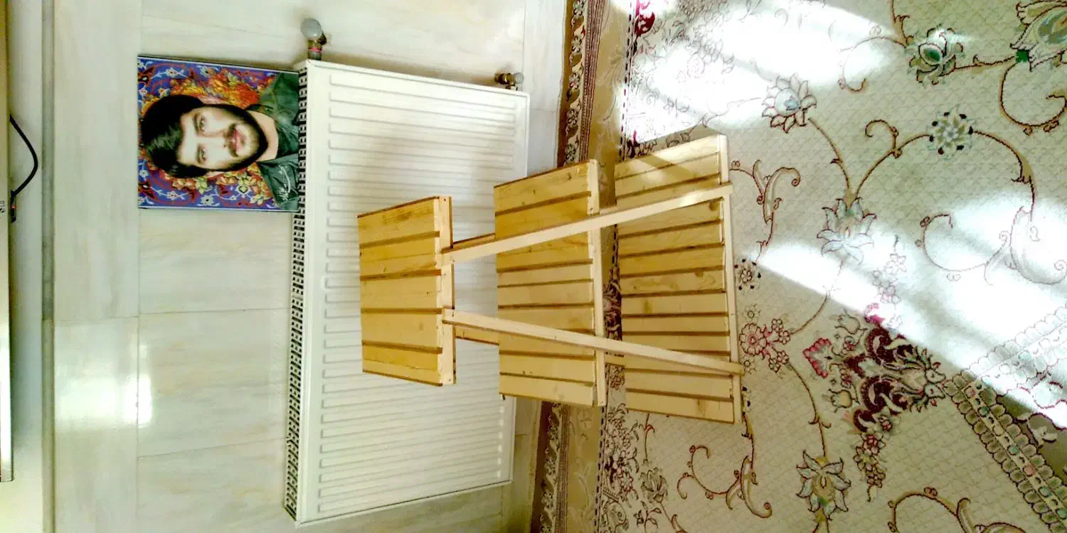 جفت کن چوبی محکم تمیز و قفس چوبی کلبه ای نو|لوازم جانبی حیوانات|میبد, |دیوار