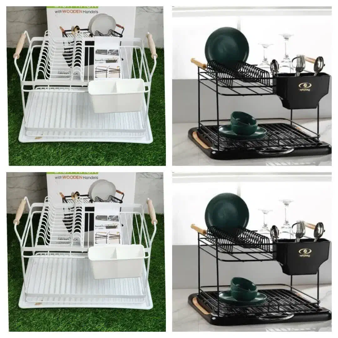 جاظرفی کنار سینک|آب‌چکان و نظم‌دهنده ظروف|قم, کوه سفید|دیوار