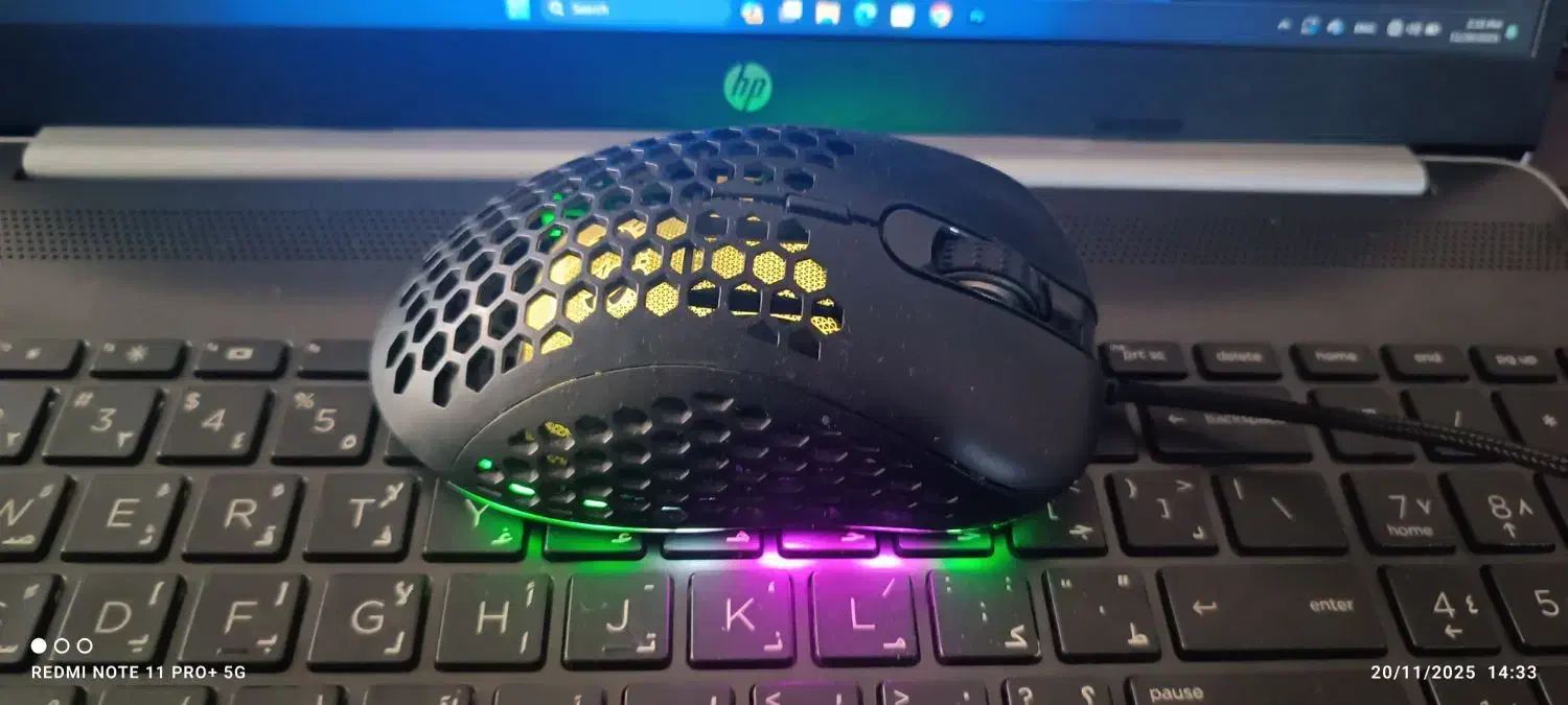 لب تاب HP Laptop 15-dw0xxx همراه با موس گیمیگ|رایانه همراه|شیراز, شهرک مفتح|دیوار