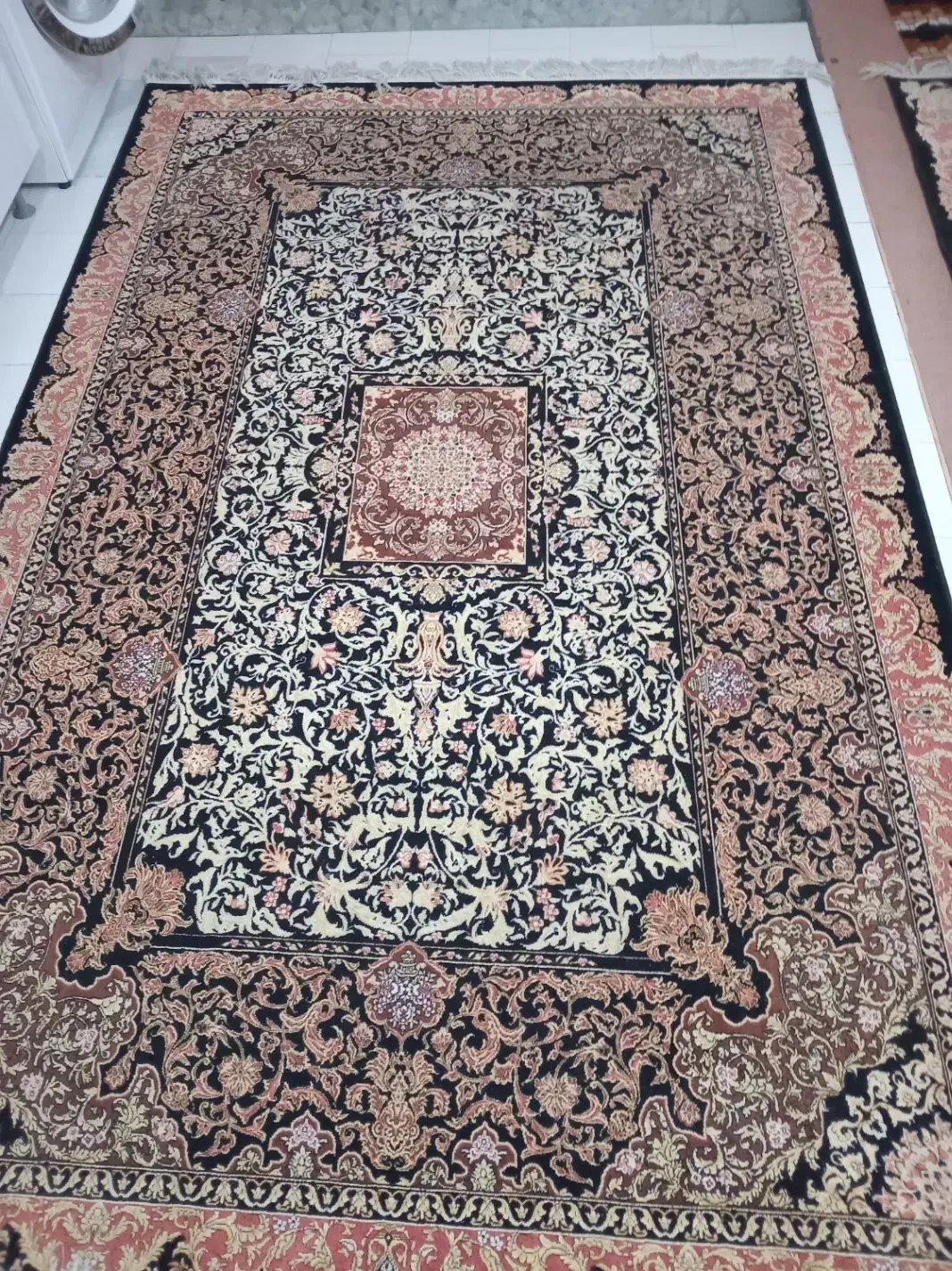 فرش|فرش|گلپایگان, |دیوار