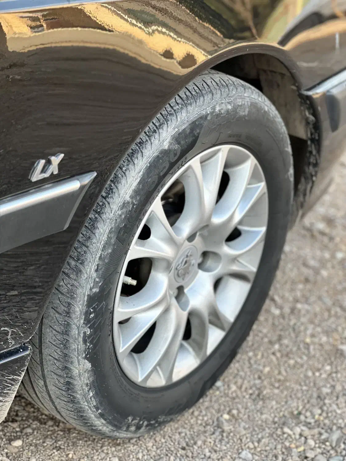 رینگ لاستیک 15شاخ گوزنی معاوضه با خرچنگی|قطعات یدکی و لوازم جانبی|خواف, |دیوار