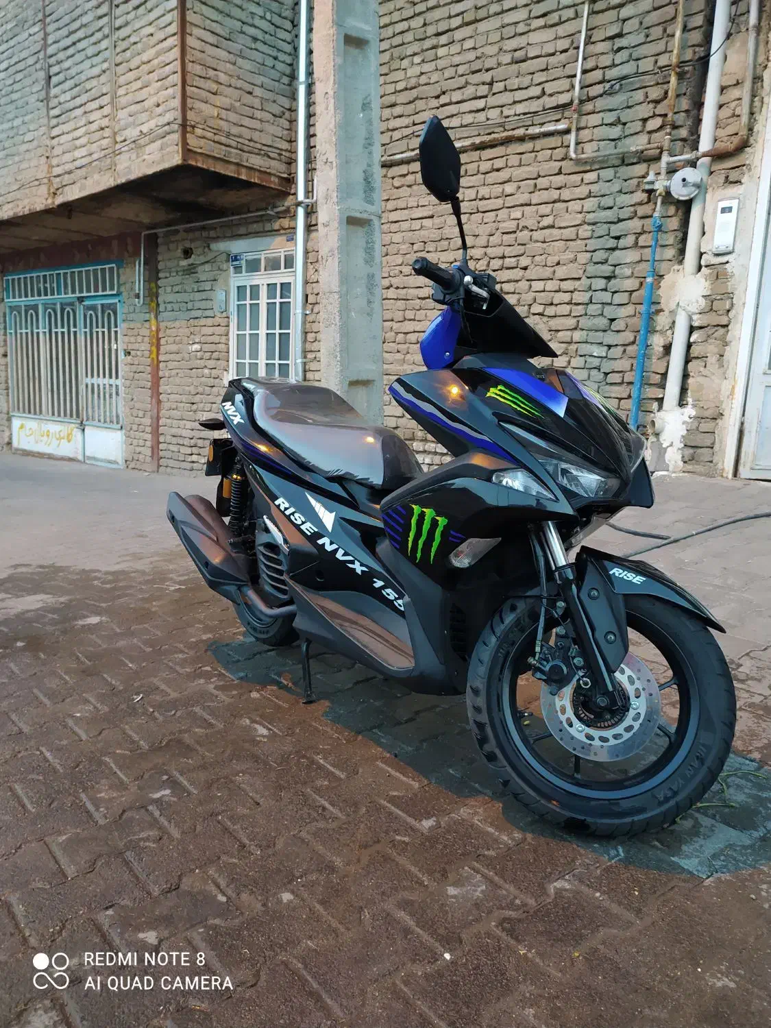 ایروکس nvx 155 cc|موتورسیکلت|تربت جام, نظامی|دیوار