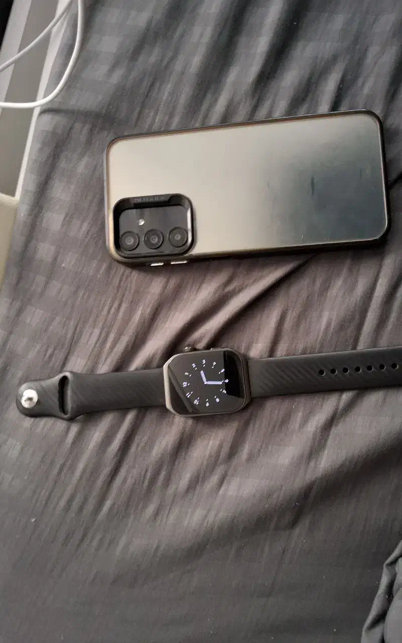 سامسونگ a24 به همراه شارژر و ساعت هوشمند qcy|موبایل|تهران, هروی|دیوار